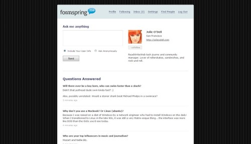 Formspring